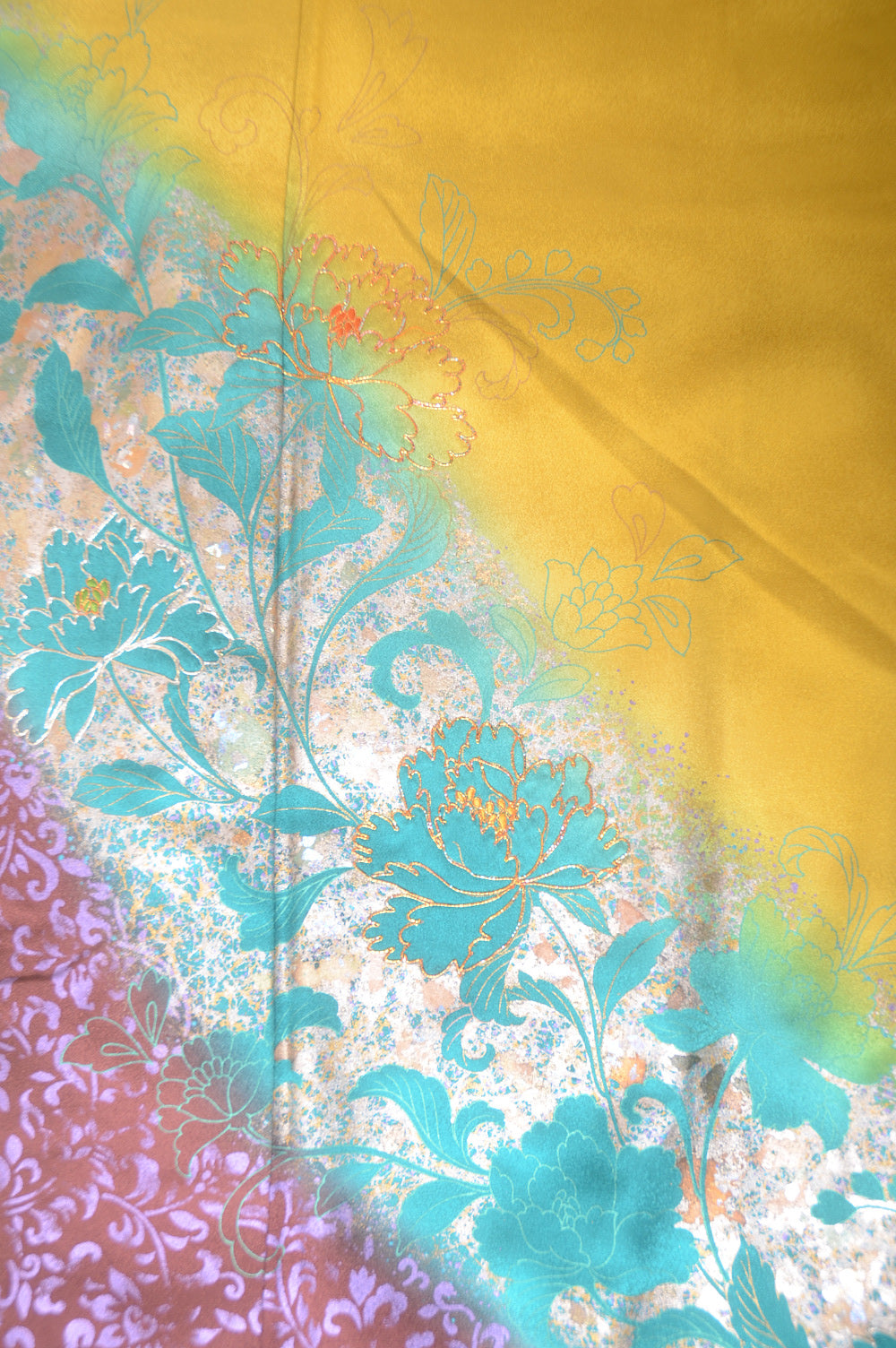 Long-sleeved kimono 6 items set / Furisode / FK#1-438