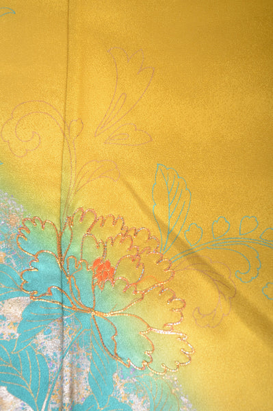 Long-sleeved kimono 6 items set / Furisode / FK#1-438