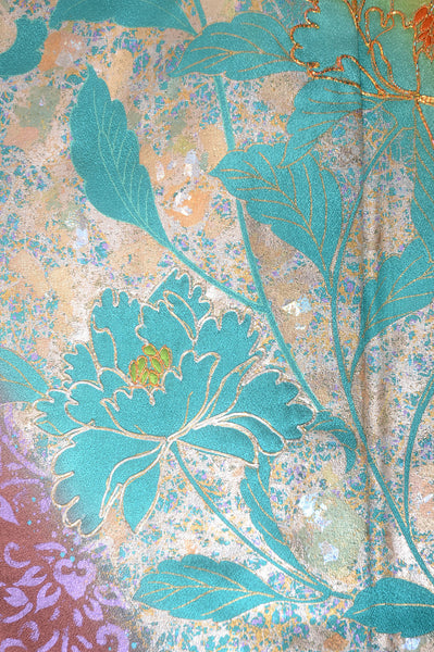 Long-sleeved kimono 6 items set / Furisode / FK#1-438