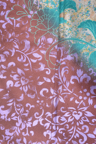 Long-sleeved kimono 6 items set / Furisode / FK#1-438