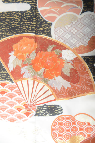 Long-sleeved kimono 6 items set / Furisode / FK#1-439