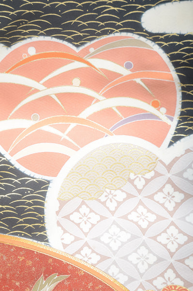 Long-sleeved kimono 6 items set / Furisode / FK#1-439