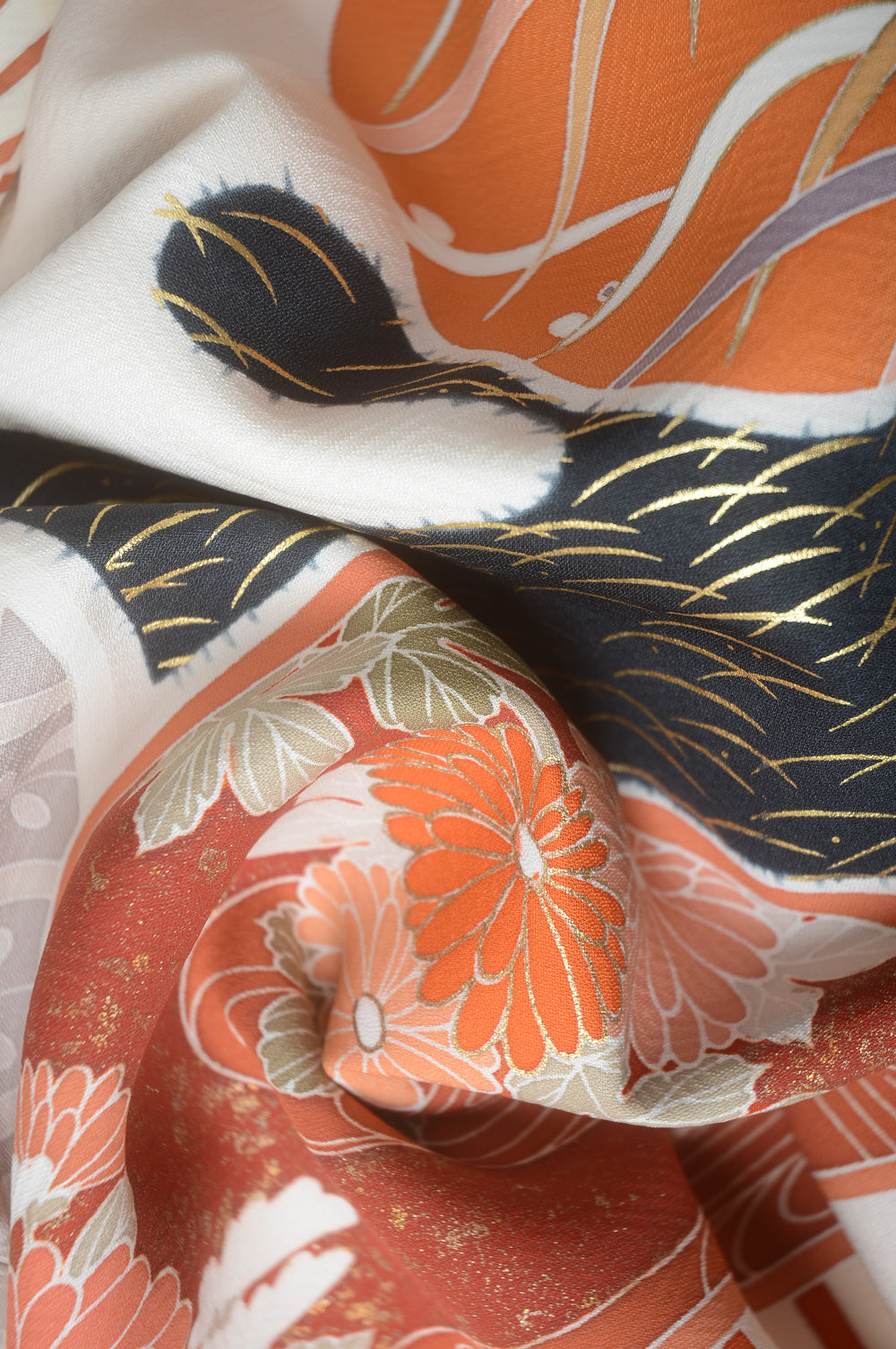 Long-sleeved kimono 6 items set / Furisode / FK#1-439