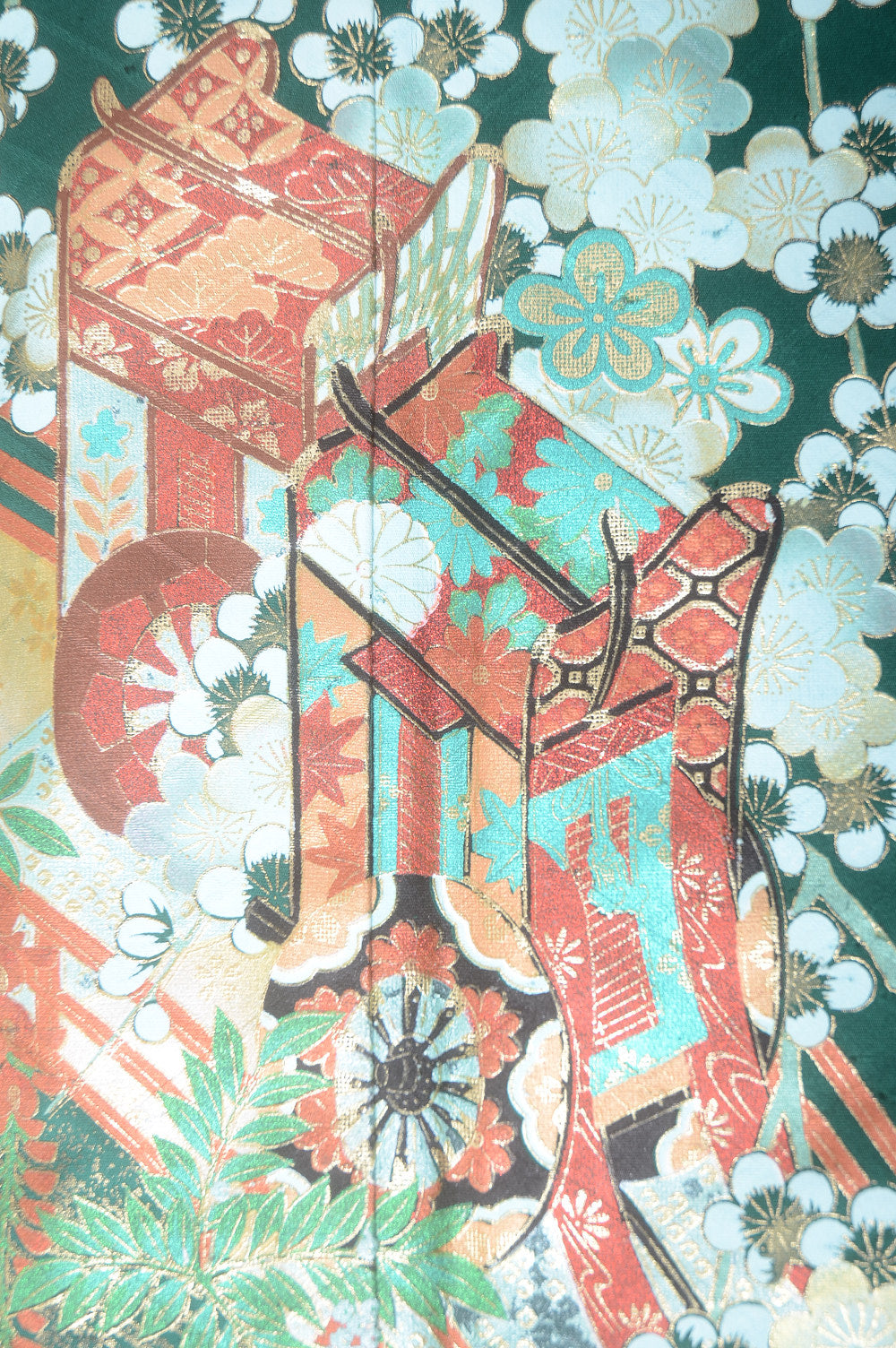 Long-sleeved kimono 6 items set / Furisode / FK#1-440