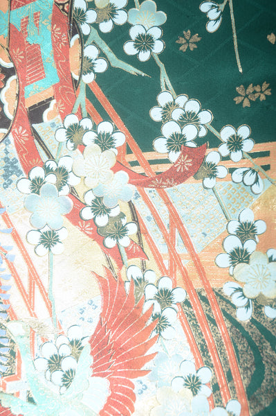 Long-sleeved kimono 6 items set / Furisode / FK#1-440