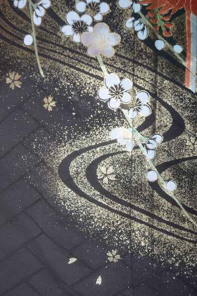 Long-sleeved kimono 6 items set / Furisode / FK#1-440