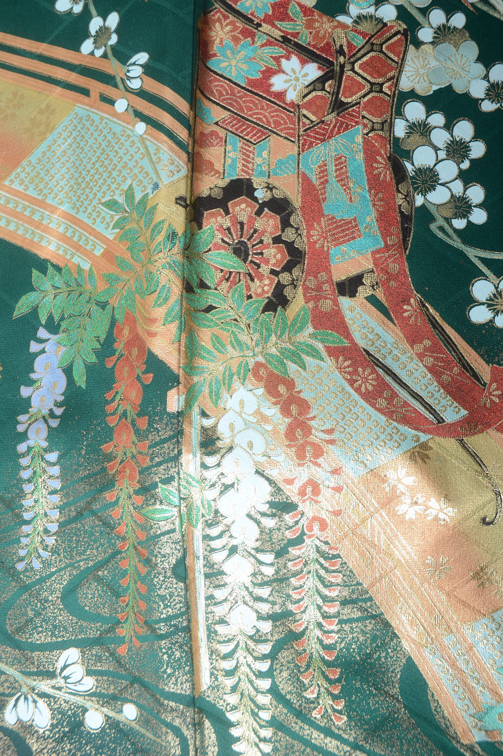 Long-sleeved kimono 6 items set / Furisode / FK#1-440