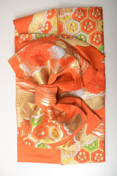 Long-sleeved kimono 6 items set / Furisode / FK#1-440