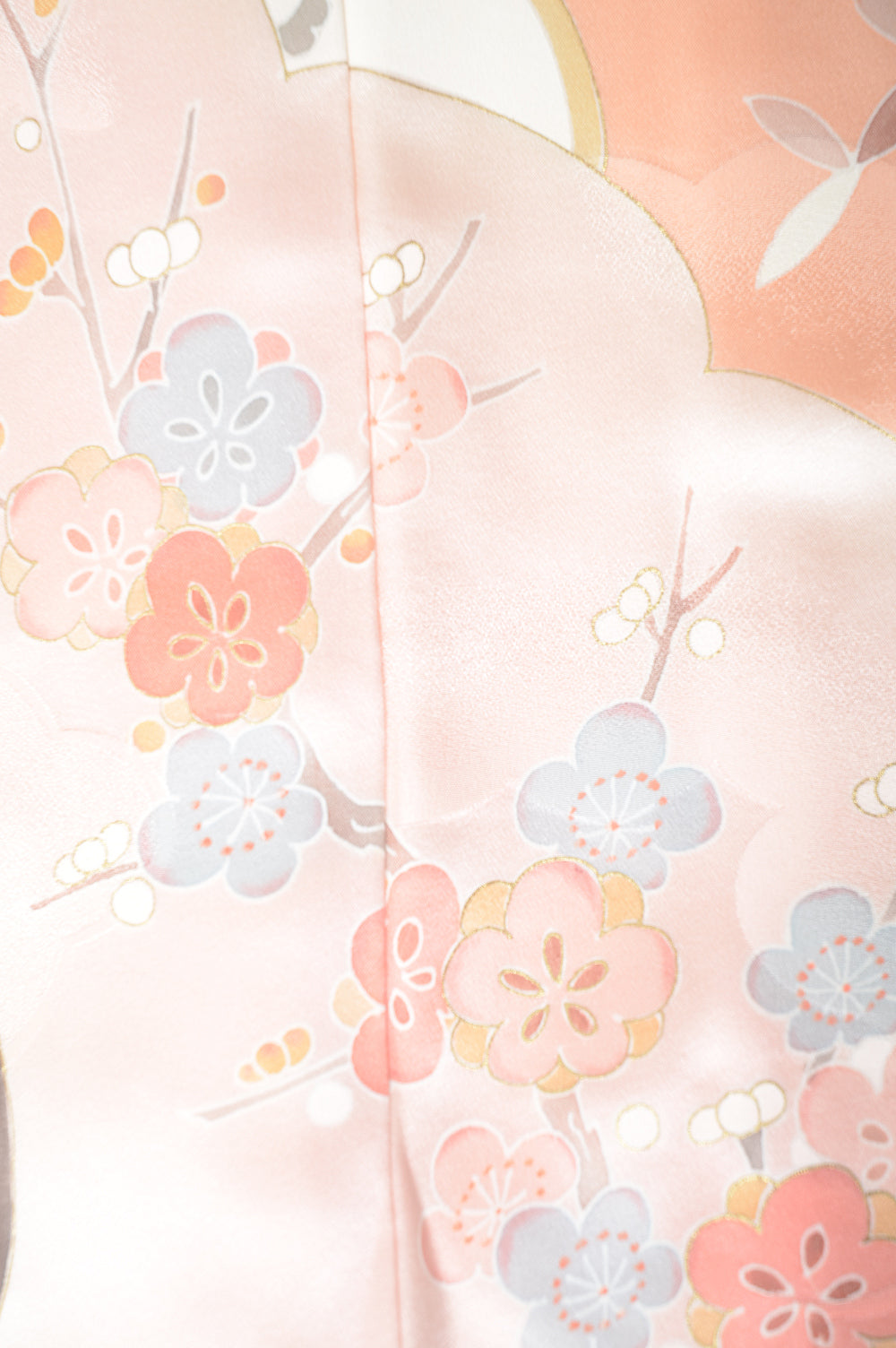 Long-sleeved kimono 6 items set / Furisode / FK#1-441