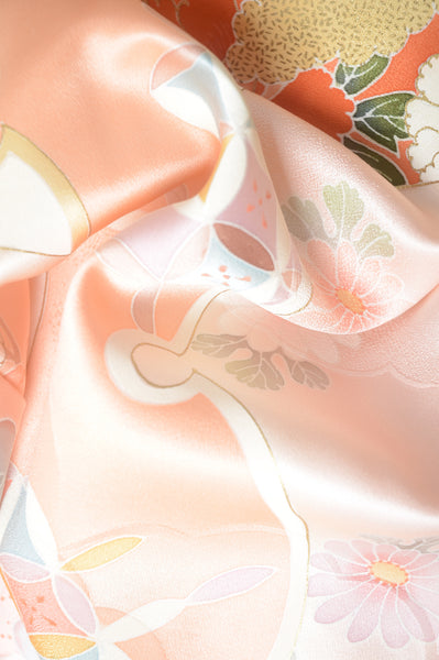 Long-sleeved kimono 6 items set / Furisode / FK#1-441