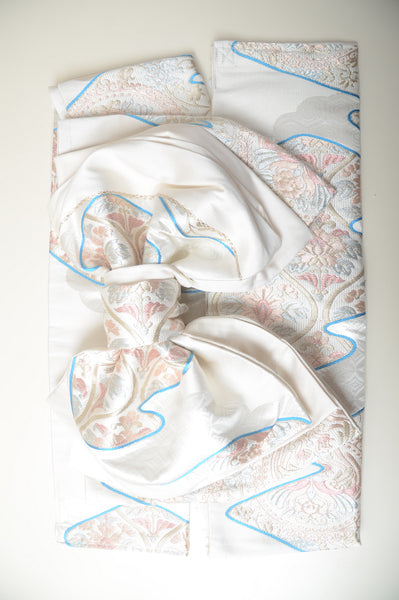 Long-sleeved kimono 6 items set / Furisode / FK#1-441