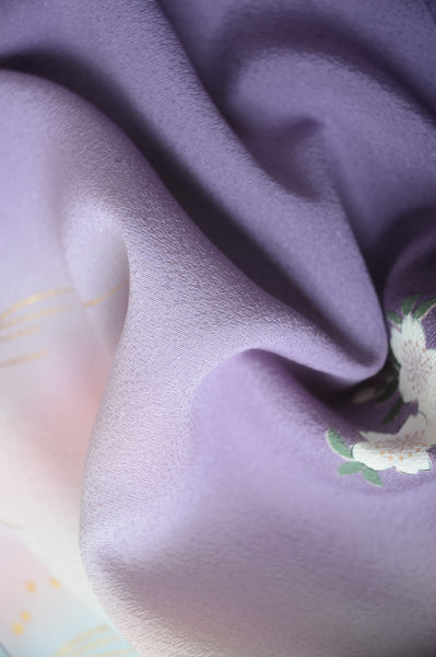 Long-sleeved kimono 6 items set / Furisode / FK#1-442