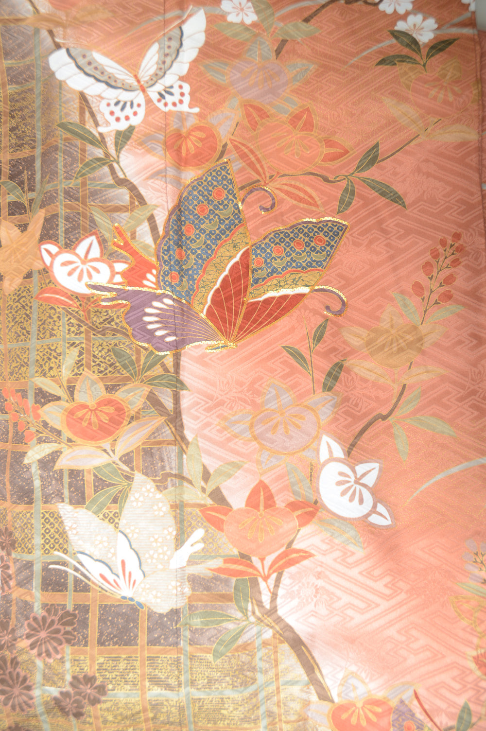 Long-sleeved kimono 6 items set / Furisode / FK#1-443