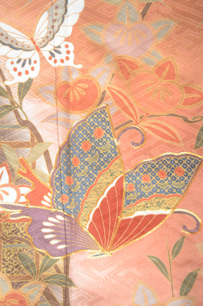 Long-sleeved kimono 6 items set / Furisode / FK#1-443