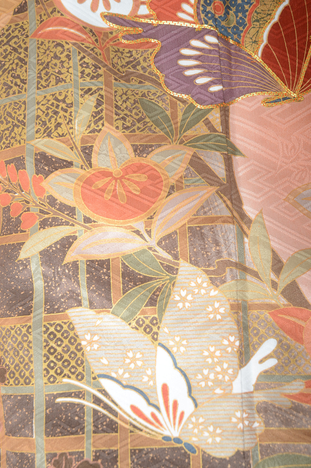 Long-sleeved kimono 6 items set / Furisode / FK#1-443