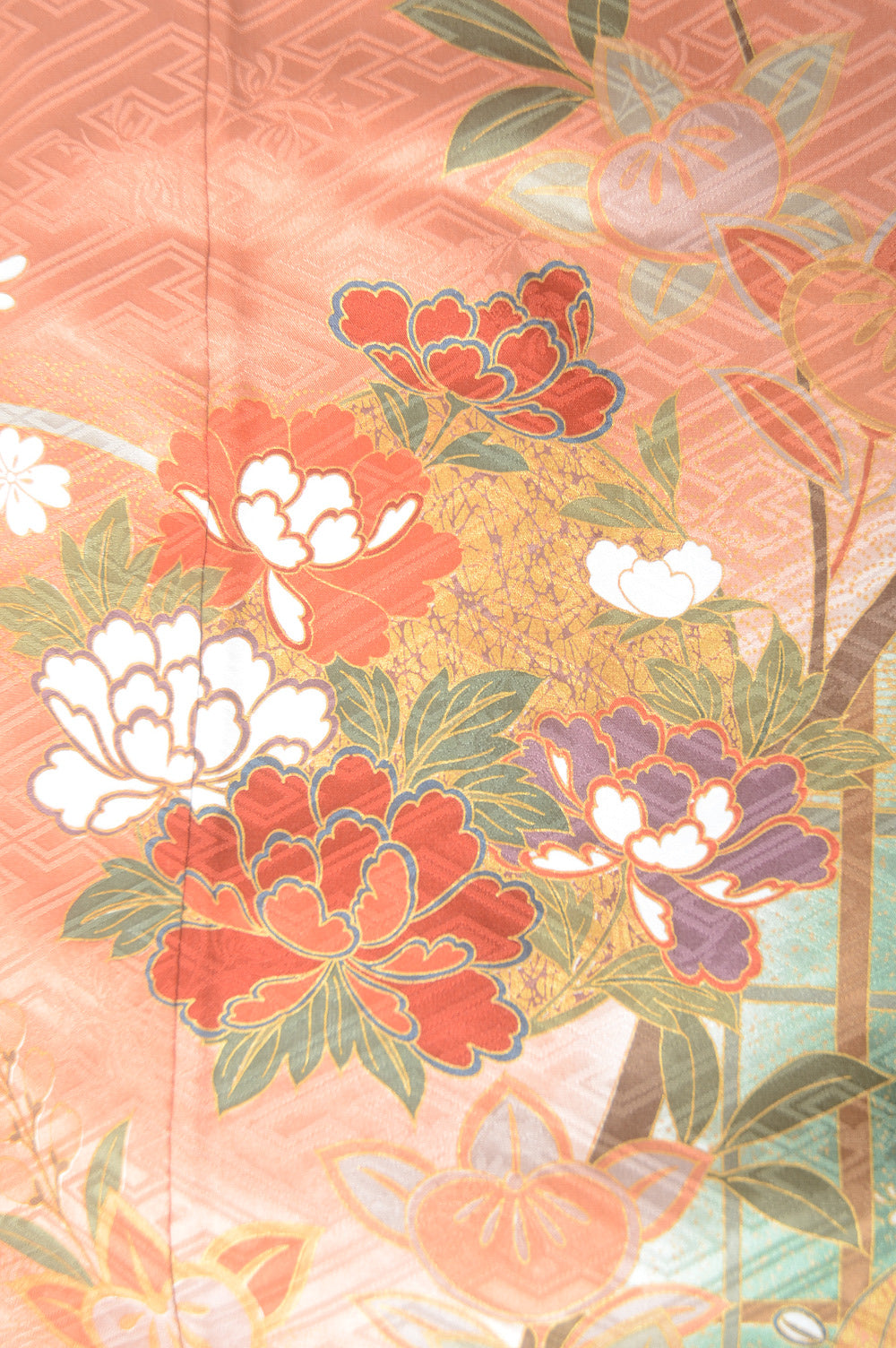 Long-sleeved kimono 6 items set / Furisode / FK#1-443