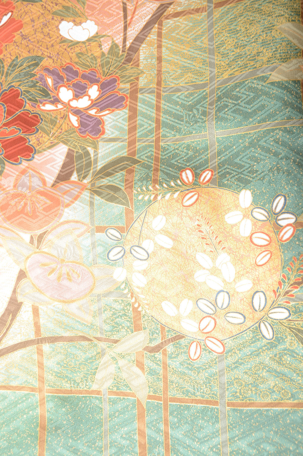 Long-sleeved kimono 6 items set / Furisode / FK#1-443