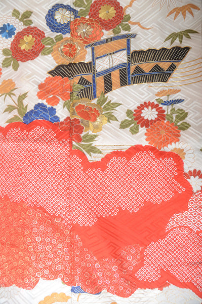 Long-sleeved kimono / Furisode / FK#1-655