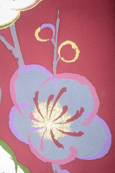 Long-sleeved kimono 6 items set / Furisode / FK#1-444