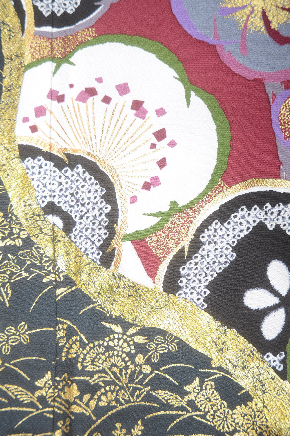 Long-sleeved kimono 6 items set / Furisode / FK#1-444