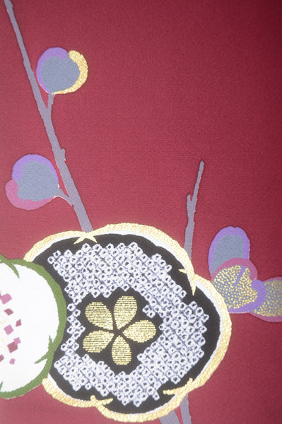 Long-sleeved kimono 6 items set / Furisode / FK#1-444