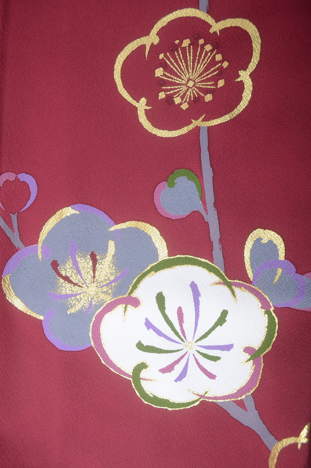 Long-sleeved kimono 6 items set / Furisode / FK#1-444