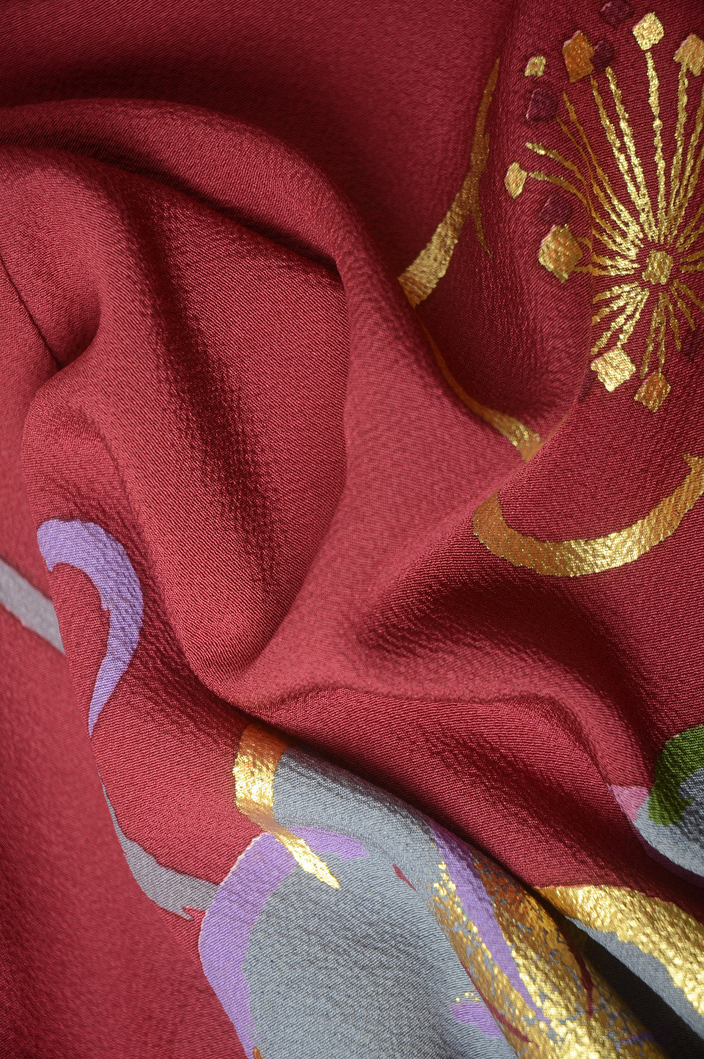 Long-sleeved kimono 6 items set / Furisode / FK#1-444