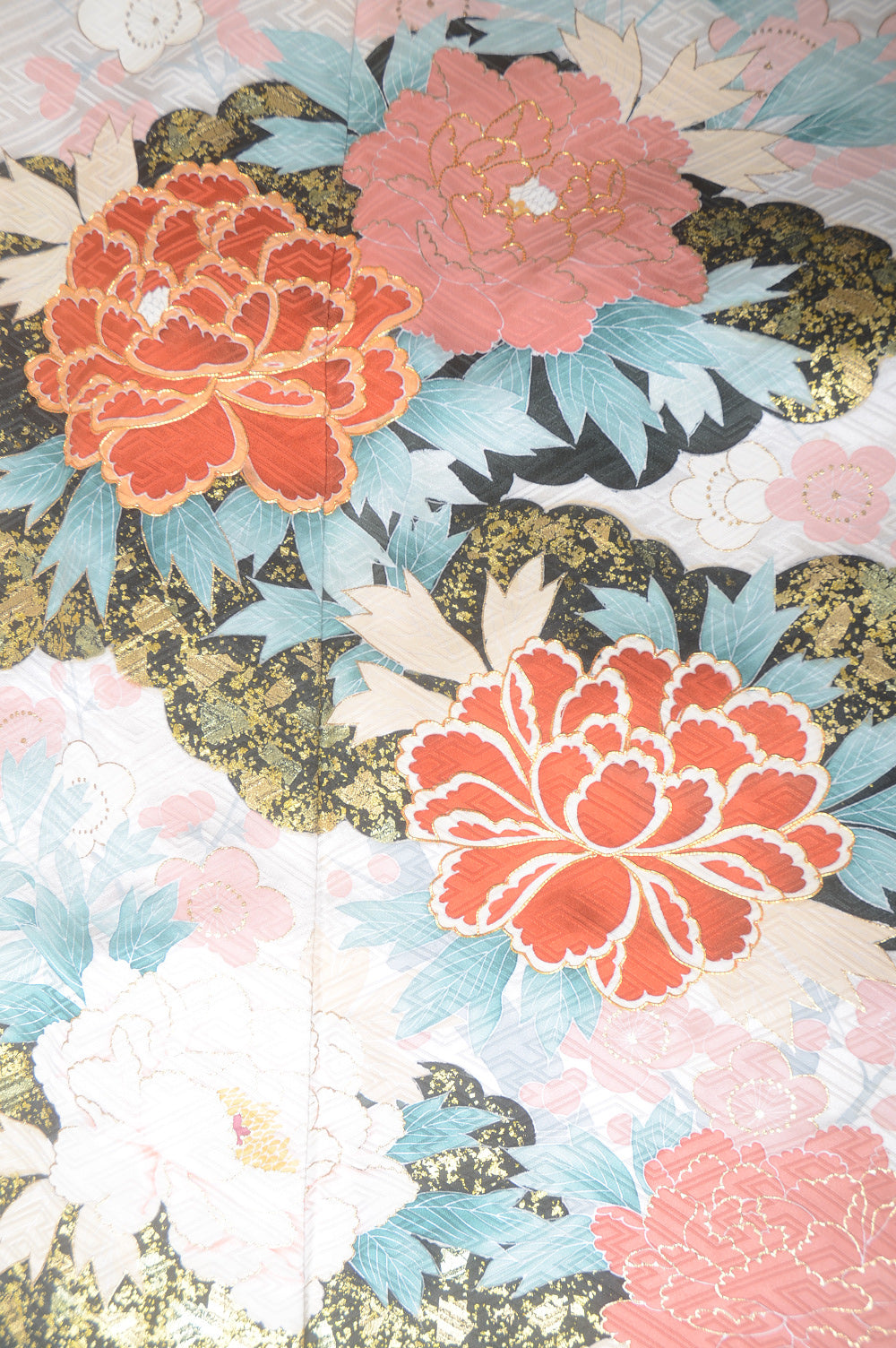 Long-sleeved kimono 6 items set / Furisode / FK#1-661