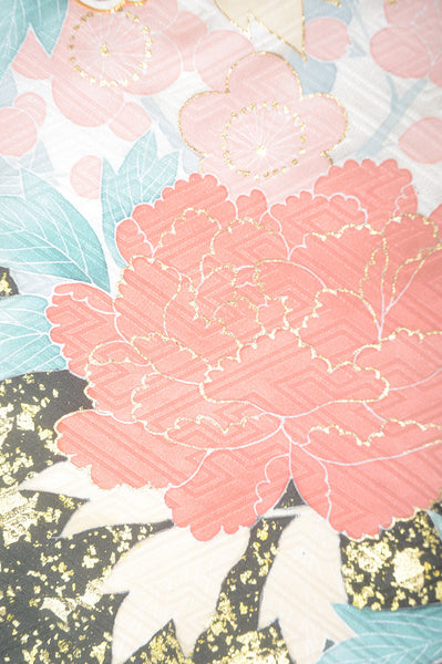 Long-sleeved kimono 6 items set / Furisode / FK#1-661