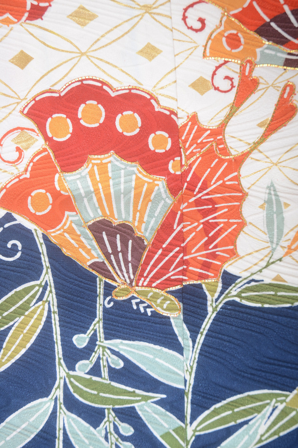 Long-sleeved kimono 6 items set / Furisode / FK#1-445