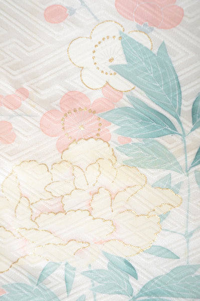 Long-sleeved kimono 6 items set / Furisode / FK#1-661