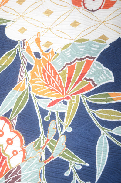 Long-sleeved kimono 6 items set / Furisode / FK#1-445