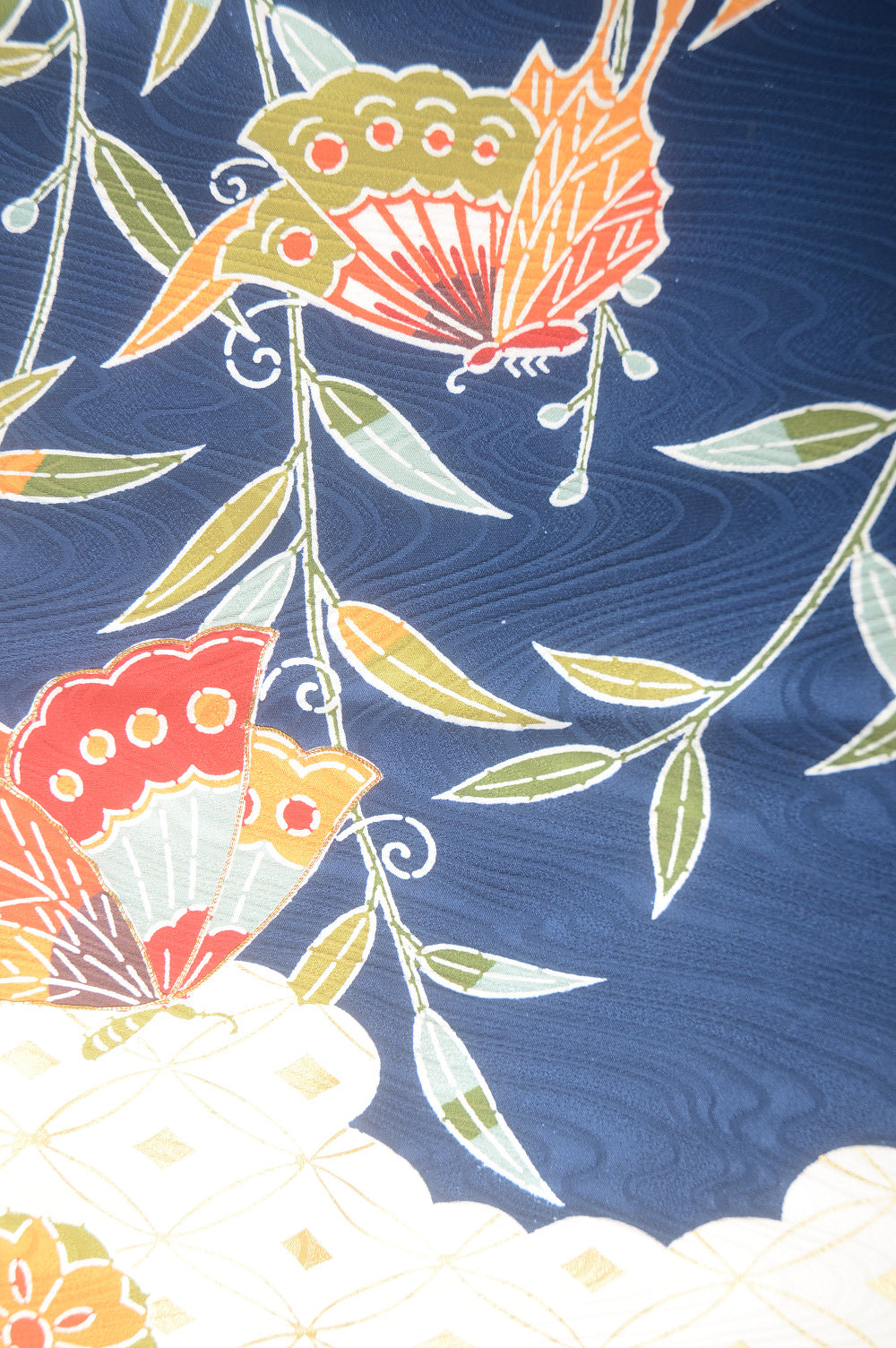 Long-sleeved kimono 6 items set / Furisode / FK#1-445