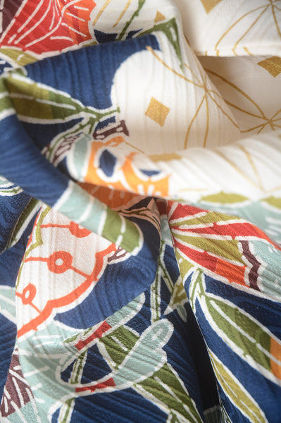 Long-sleeved kimono 6 items set / Furisode / FK#1-445