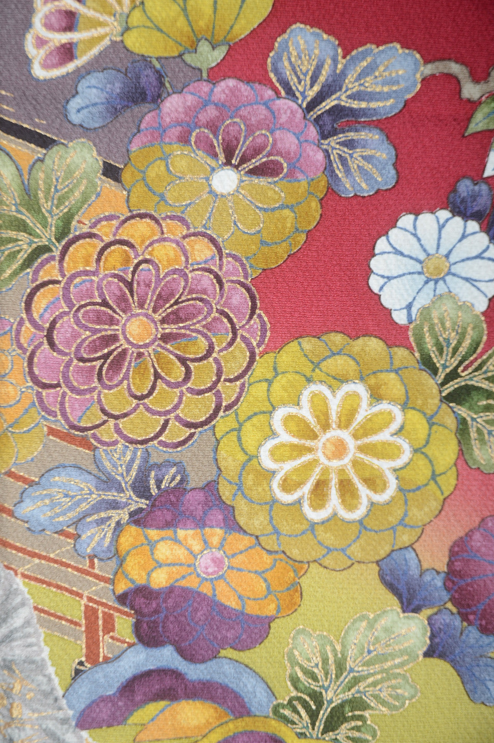 Long-sleeved kimono 6 items set / Furisode / FK#1-663