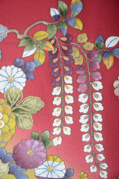 Long-sleeved kimono 6 items set / Furisode / FK#1-663