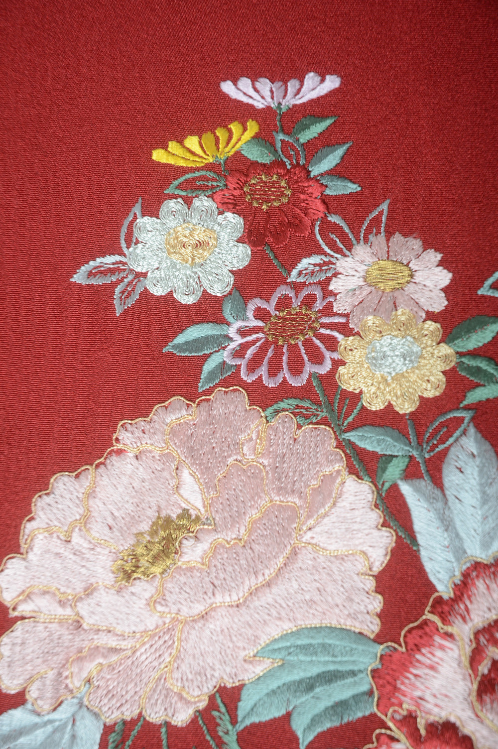 Long-sleeved kimono 6 items set / Furisode / FK#1-447