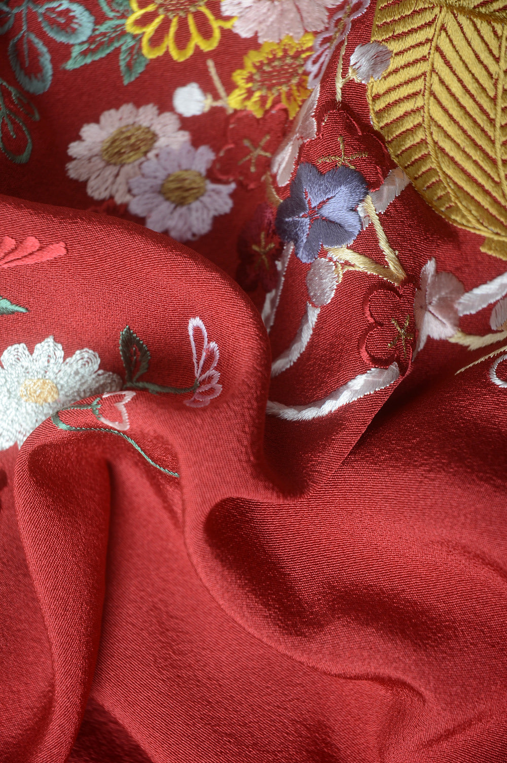 Long-sleeved kimono 6 items set / Furisode / FK#1-447