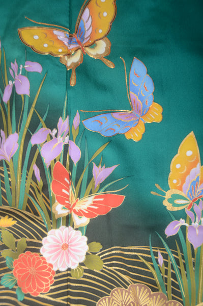 Long-sleeved kimono 6 items set / Furisode / FK#1-664