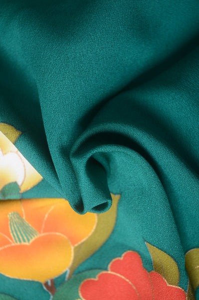 Long-sleeved kimono 6 items set / Furisode / FK#1-664