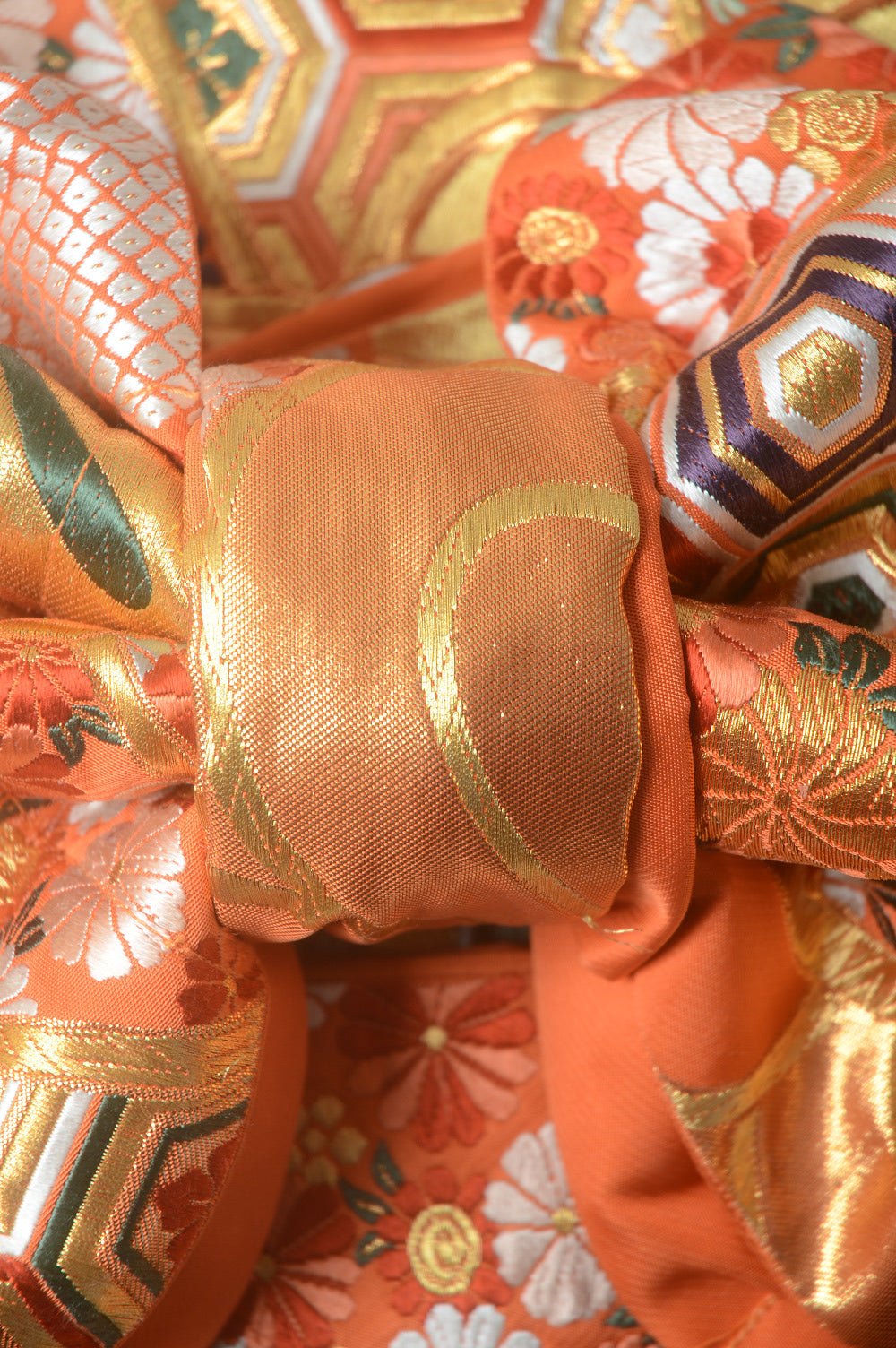 Long-sleeved kimono 6 items set / Furisode / FK#1-664