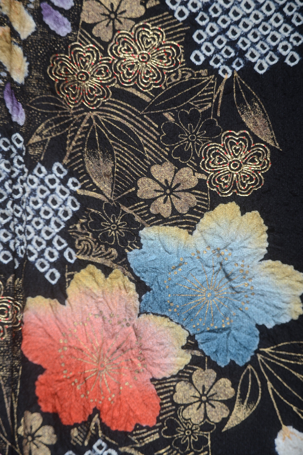 Long-sleeved kimono 6 items set / Furisode / FK#1-665