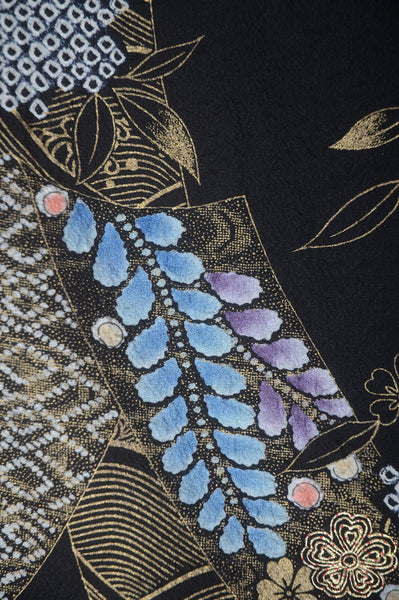 Long-sleeved kimono 6 items set / Furisode / FK#1-665