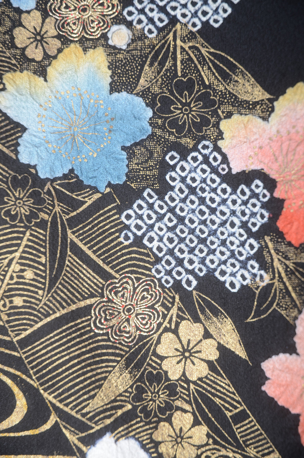 Long-sleeved kimono 6 items set / Furisode / FK#1-665