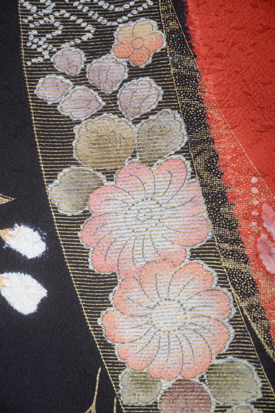 Long-sleeved kimono 6 items set / Furisode / FK#1-665