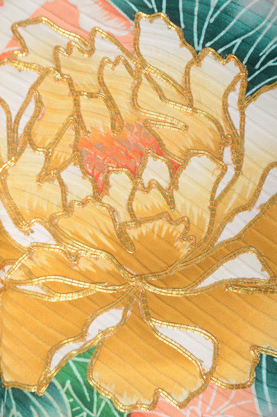 Long-sleeved kimono 6 items set / Furisode / FK#1-543