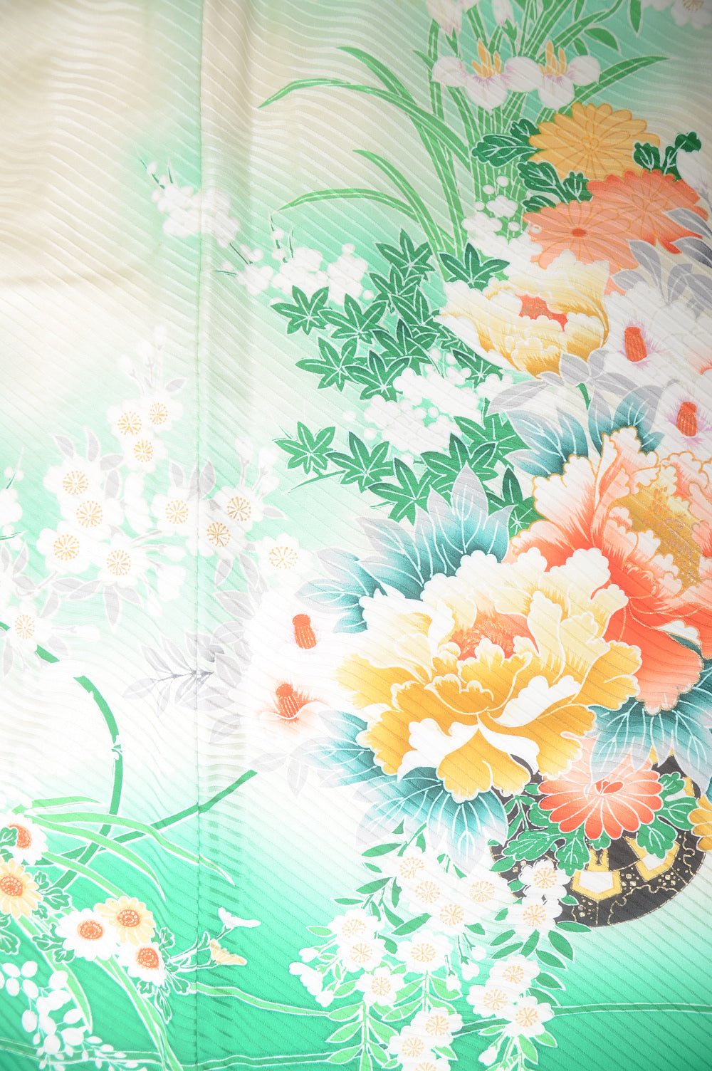 Long-sleeved kimono 6 items set / Furisode / FK#1-543