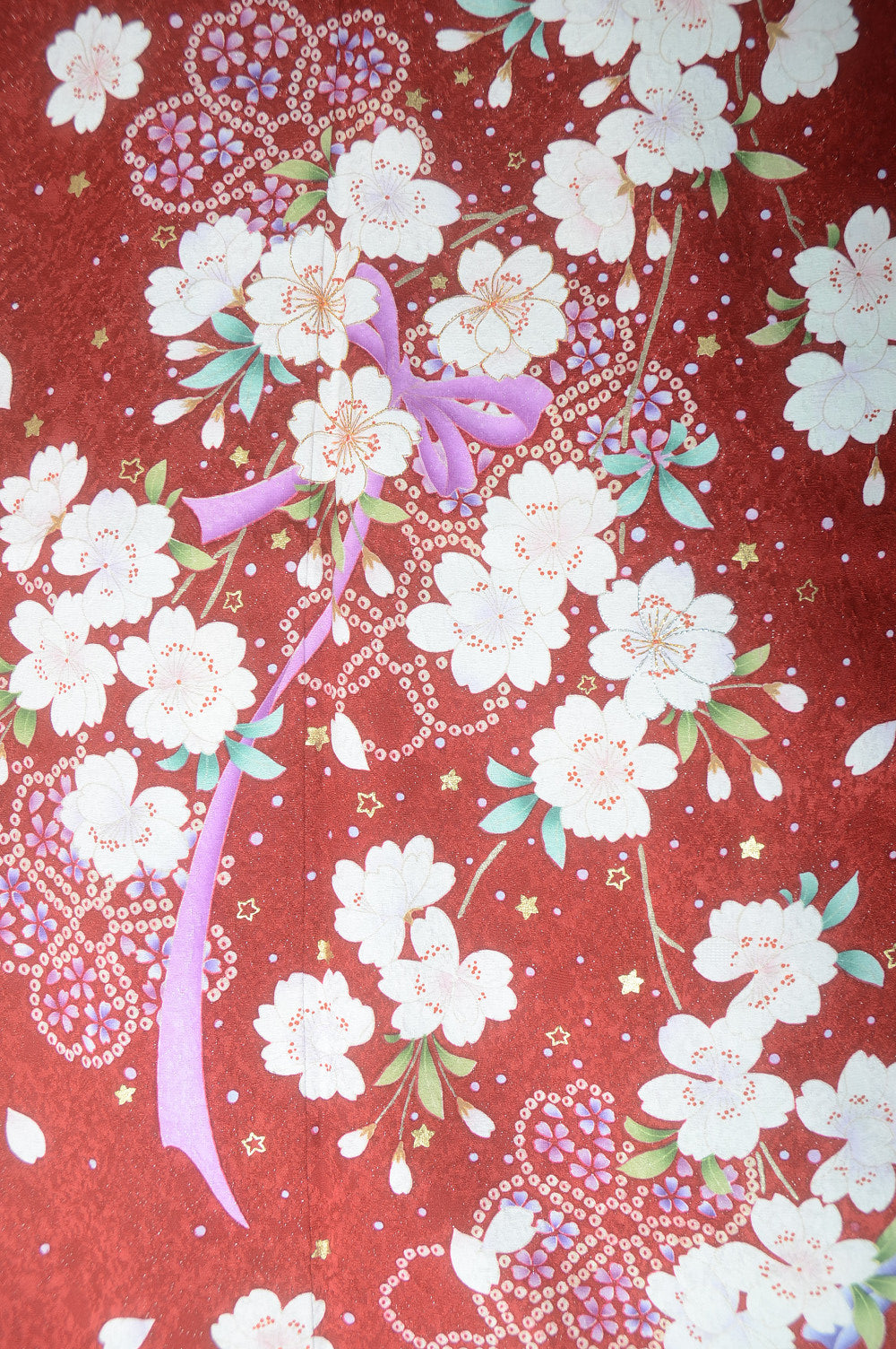 Long-sleeved kimono 6 items set / Furisode / FK#1-666