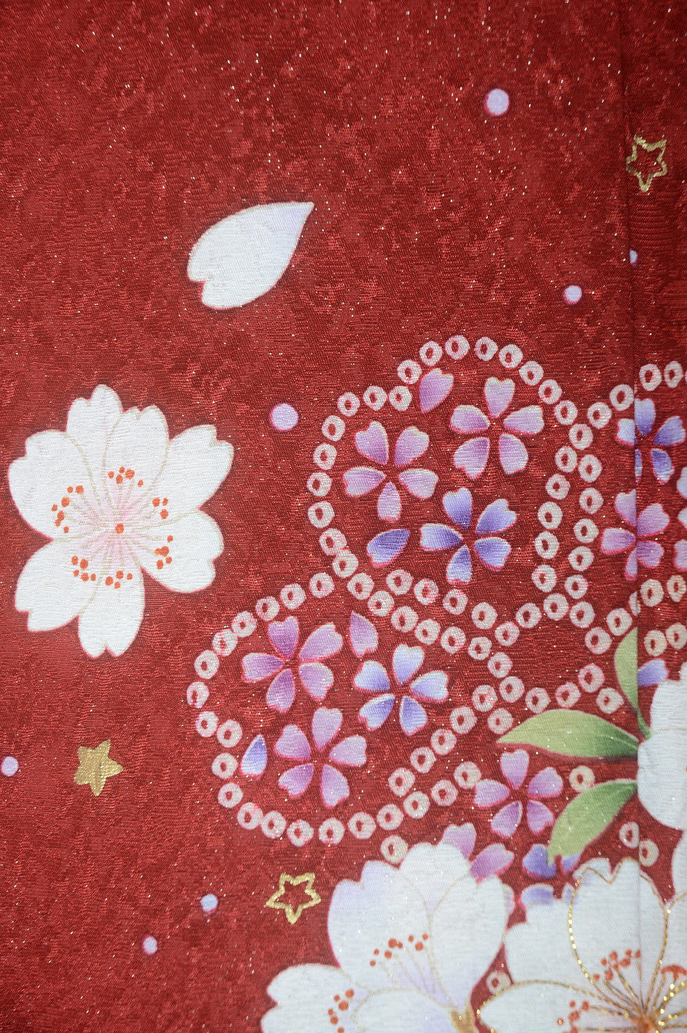 Long-sleeved kimono 6 items set / Furisode / FK#1-666