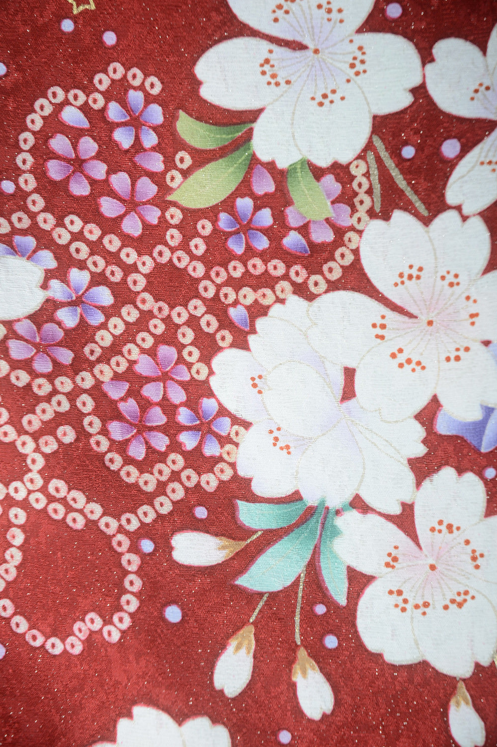 Long-sleeved kimono 6 items set / Furisode / FK#1-666